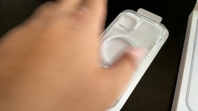 Silent Unboxing Apple iPhone 12 & 12 pro Clear MagSafe case