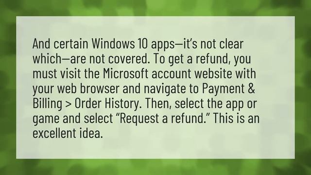 How can I get my Windows 10 refund?