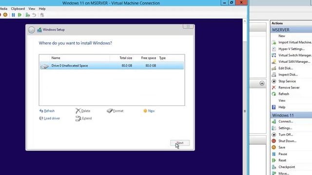 install windows 11 on hyper v