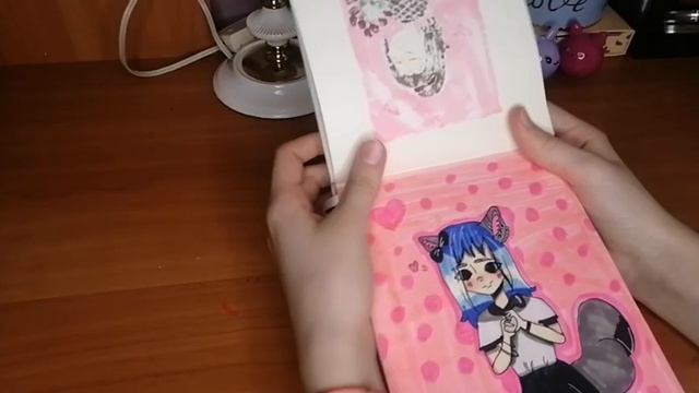 🌿Ｍｙ　ｓｋｅｔｃｈｂｏｏｋ🌿/Мой любимый скетчбук 🎥🖤