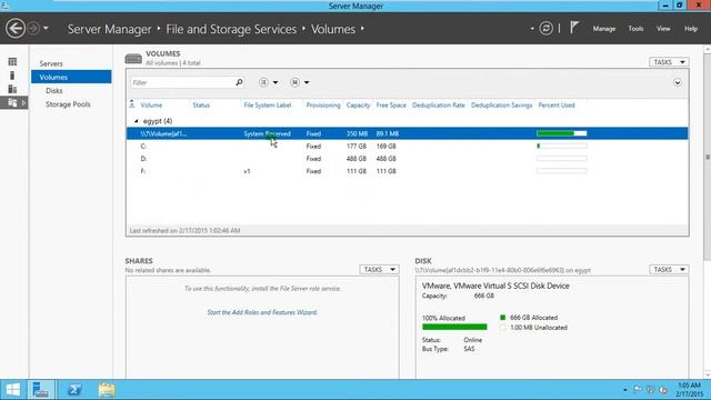 v7 storage pool , vhd