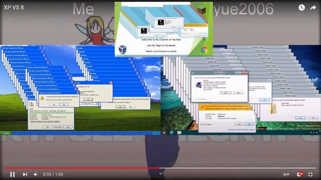Windows 8.1 (1) Vs Windows (1) Crazy Error Full Battle
