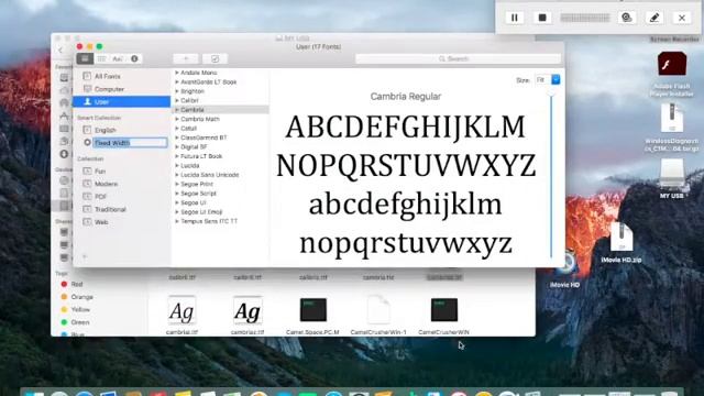 How Gets Windows 10 Fonts from Mac Installed