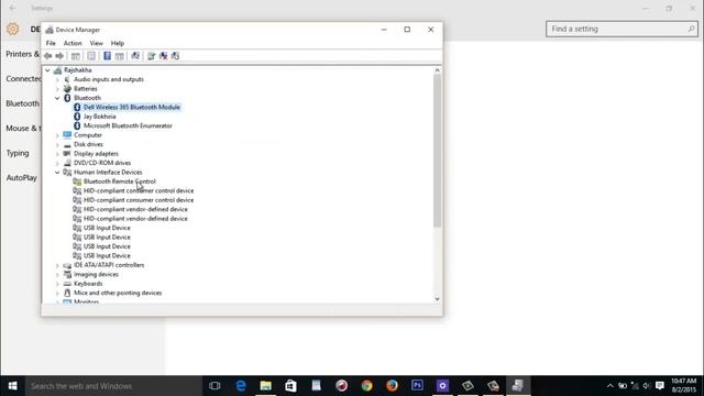 Solution 2 Bluetooth Not Working in Windows 10