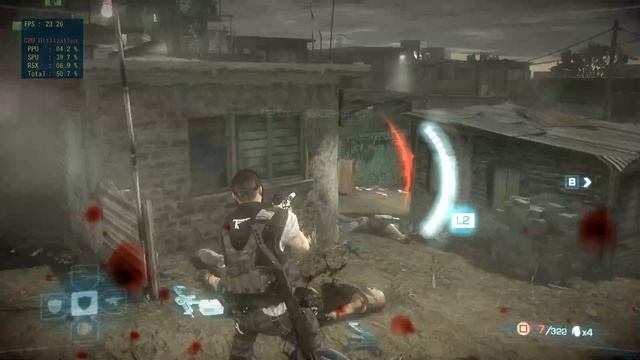 ARMY OF TWO THE DEVIL'S CARTEL Rpcs3 Performance Gameplay Part 14 (FULL CAMPAIGN)
