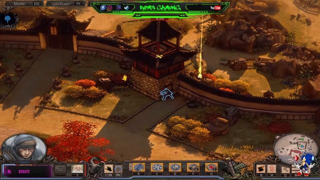 Shadow Tactics : Blades Of The Shogun Gameplay Walkthrough [Mission 5 ; Lord Yabu Estates]