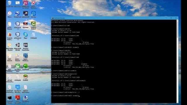 Windows Command Line Tutorial - How To Create And Remove Directories