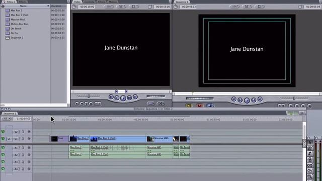 Final Cut Pro Titles 2