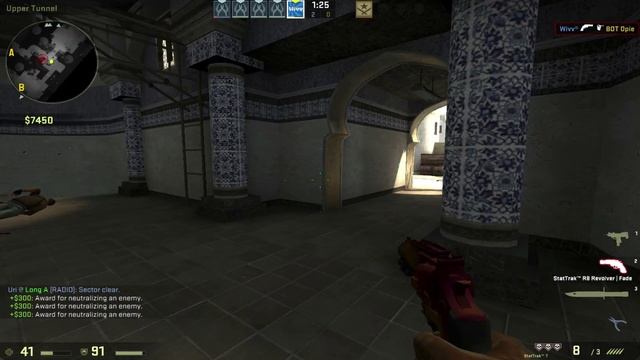 CSGO StatTrak Factory New R8 Revolver | Fade (4K)