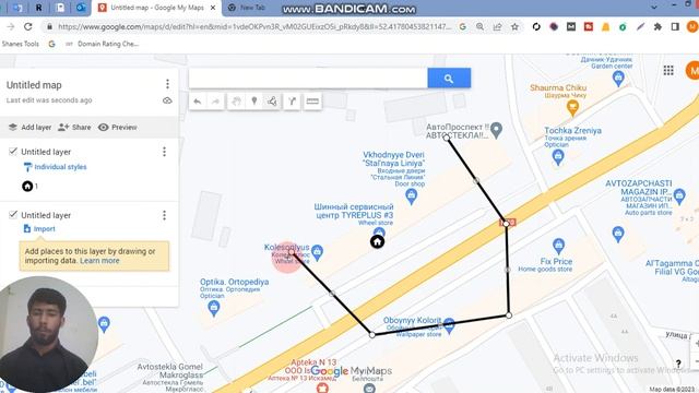 how to create custom google maps || how to create maps locations ||  own route on apple maps