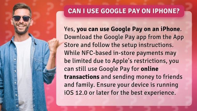 Can I use Google pay on iPhone?