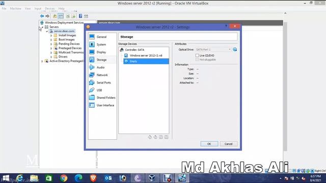 WDS Server Configuration on Windows Server 2012 r2