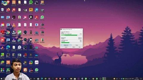 How to make a Zip file in Windows || How to Create a Zip file from folder (2021)