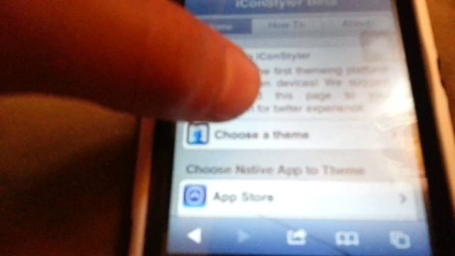 How to add a theme on ios 6