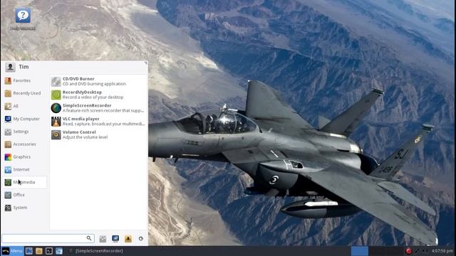 Linux Lite 3.0 Simple Screen Recorder Demo