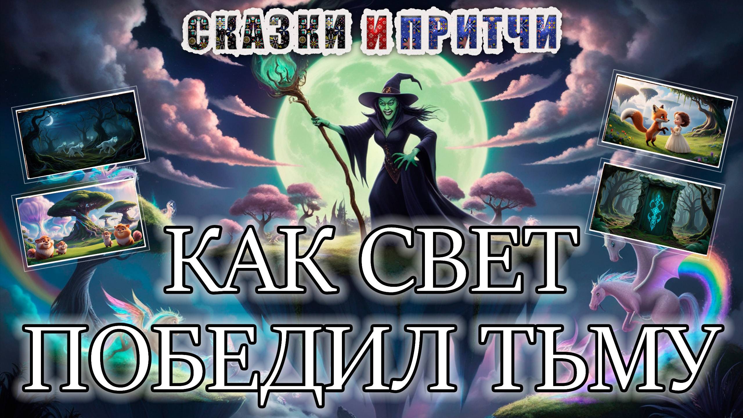 Приключения храброй Лизы: Как свет победил тьму в сказочном лесу