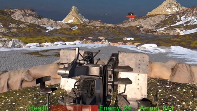 高射炮 flak (Steam VR) - Valve Index, HTC Vive & Windows MR - Gameplay with Commentary