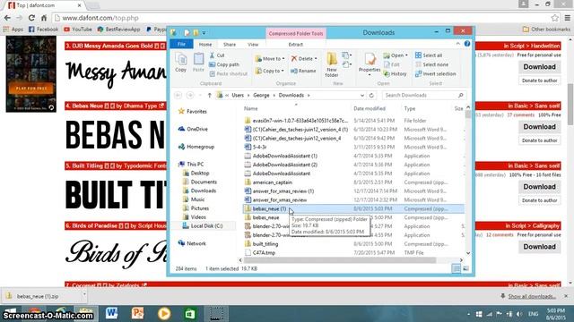 How to Install Custom Fonts on Windows or Mac FREE