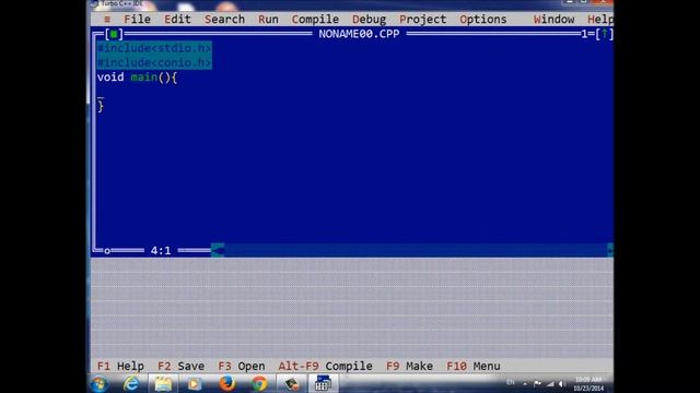 Hello World in C programming record by Khmer Tutorial KIM SONEA
