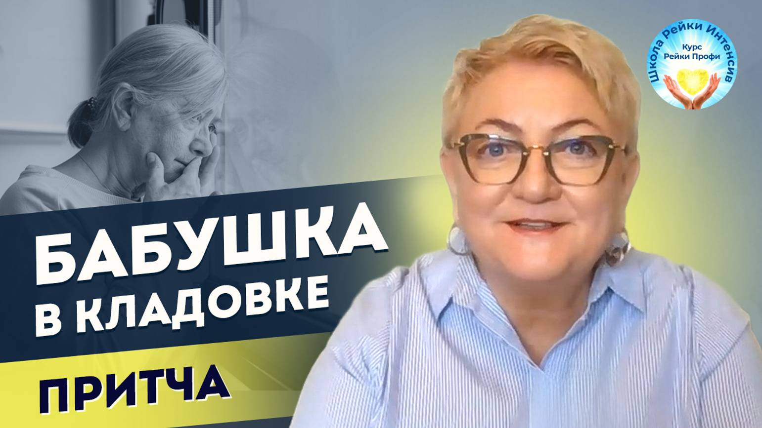 Бабушка в кладовке. Лучшие притчи о жизни. Мастер Рейки Татьяна Яшнова. Короткие притчи со смыслом