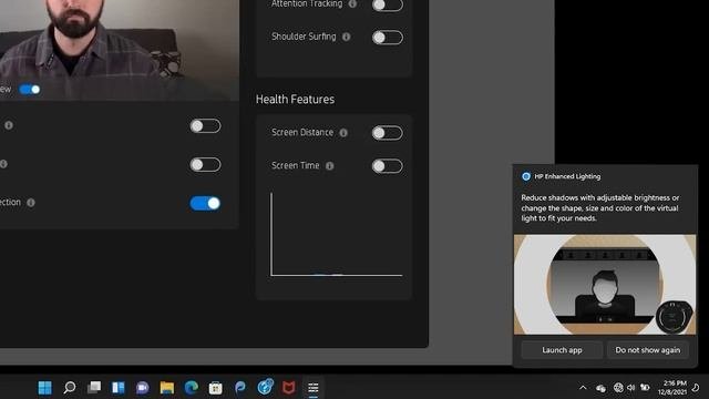 Przedstawiamy funkcję GlamCam w HP Command Center dla HP Spectre 360 | HP Support