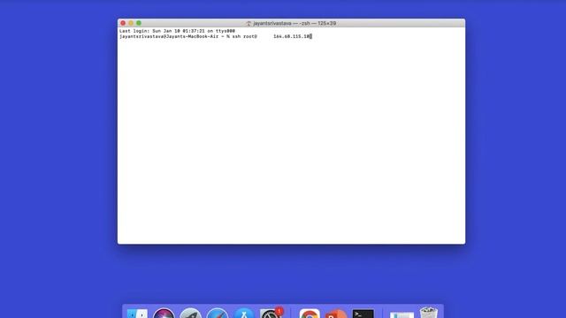 How to Access server SSH On Macbook or Mac OS Via Terminal