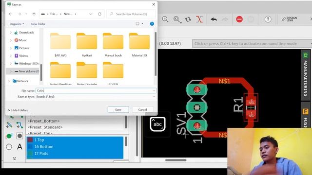[CILUKBA #83] TUTORIAL MEMASANG 3D DI KICAD MESKIPUN SKEMATIK DI EAGLE...BISAA !!!!