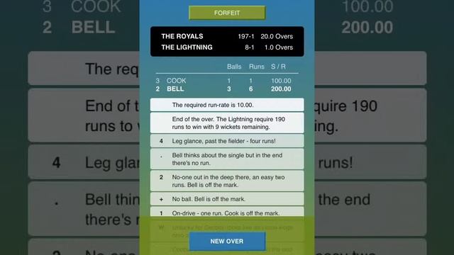 Click Cricket | Free Online Cricket Game on iPhone and Android - Dramatic Last Over!