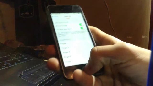 IPhone 5S Touch ID Demo