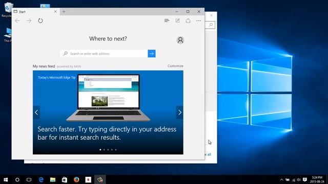 Getting to Know Windows 10 Features Part 2