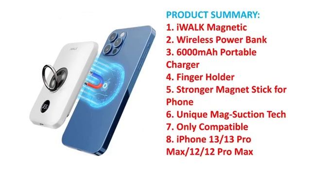 iWALK Magnetic Wireless Power Bank 2022 on Amazon USA