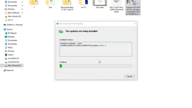 Windows 10 KB5007253 (21H2, 21H1) released with these fixes