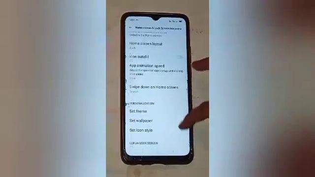 How to change icon style in oppo a77,change icon style setting
