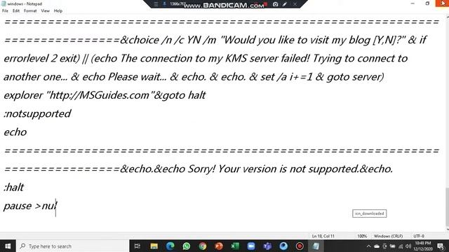 #How to activate windows 10 using cmd.