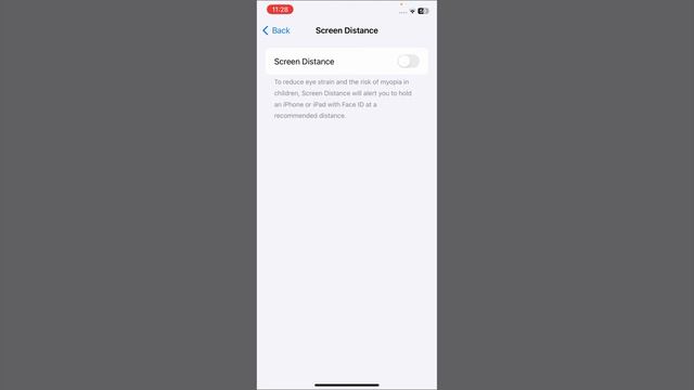 How to turn off screen distance on iPhone without password iOS 17 (2023)