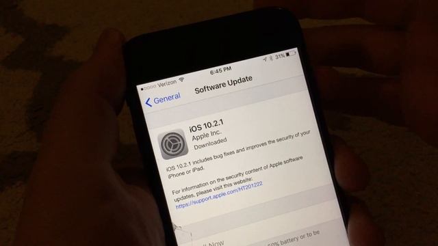 IOS 10.2.1 Update Released !!