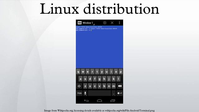 Linux distribution
