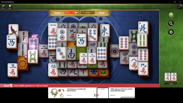 Microsoft Mahjong Gameplay & Walkthrough (Windows 10) Daily Challenges, April 7