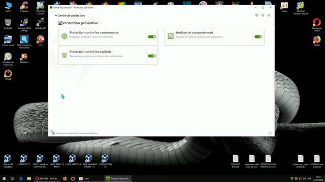 Dr.Web Security Space 12/ protection données et agent Antiransomware/ tuto FR