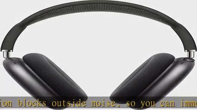 Apple AirPods Max Wireless Over-Ear Headphones. Active Noise Cancelling, Transparency Mode, Spatial