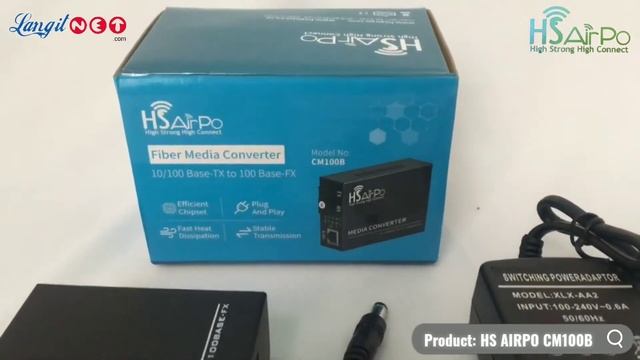 HS AIRPO CM100B MEDIA CONVERTER 10/100 -  (92567)
