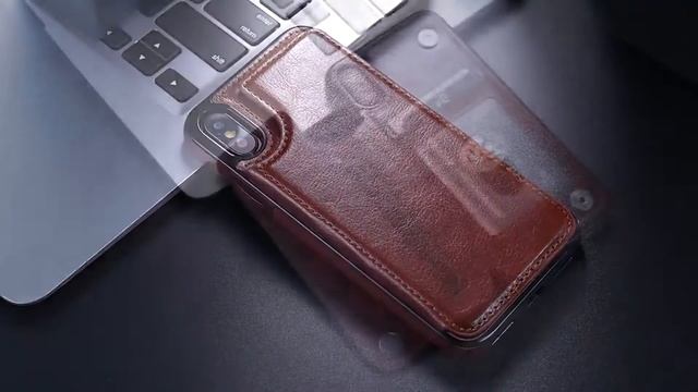 100% ShockProof Protective iPhone 12 Leather Case | Card Slot | IPRODUCTHUB
