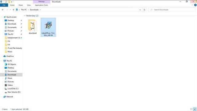 How to download libreoffice in Windows | Install Libreoffice | Edutainment 1.0