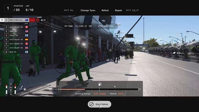 GT7 | 30 Minutes of Racing - Fiat 500 SS '08 drive at Bathurst
