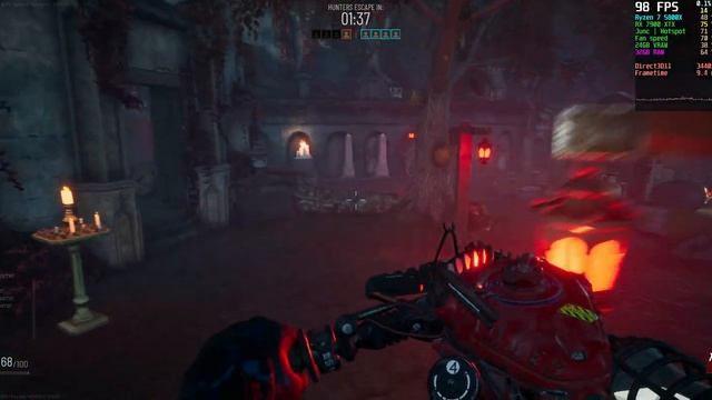 Midnight Ghost Hunt Max Settings Ultrawide 3440x1440 | RX 7900 XTX | R7 5800X