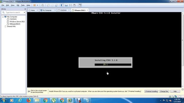 esxi n centre n server
