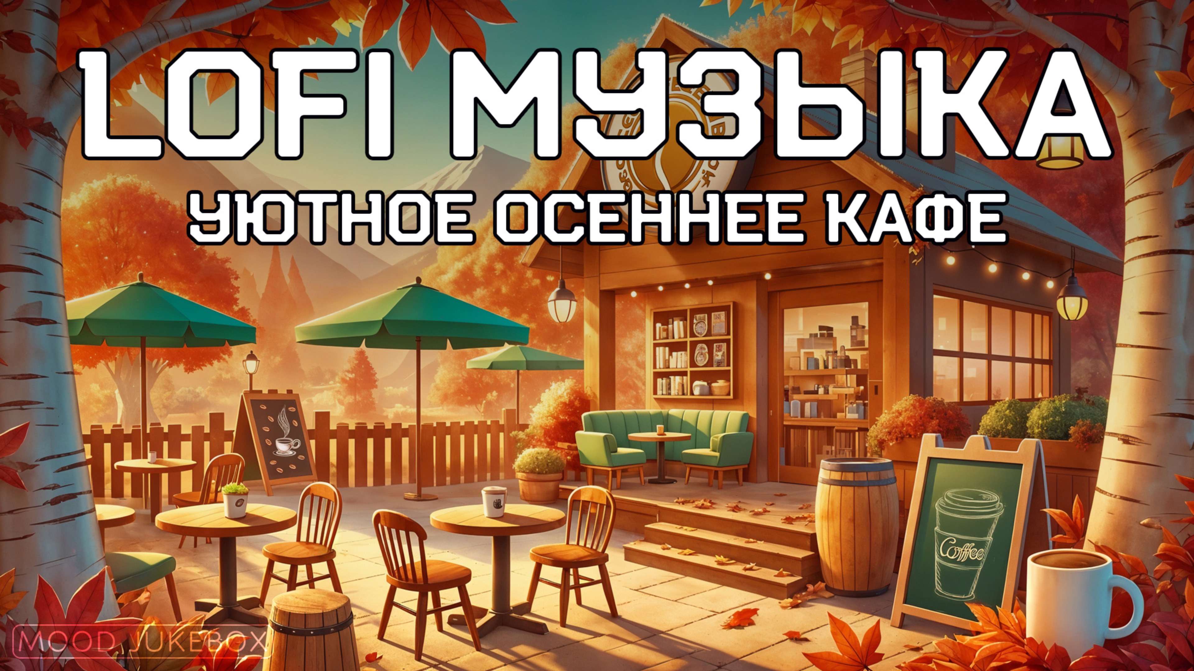 LOFI Музыка для отдыха, работы и учебы. Уютное осеннее кафе 🍂