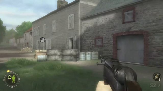 Brothers in Arms Road to Hill 30 Gameplay Part 5-Objective XYZ