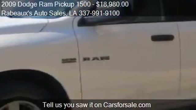 2009 Dodge Ram Pickup 1500 for sale in Lafayette, LA 70503 a