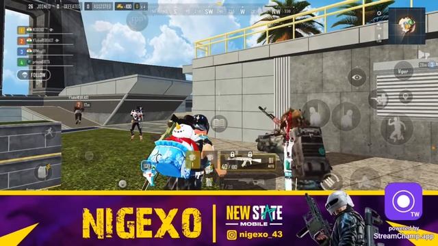 Pubg New State Live With Nigexo || Nigexo Is Live